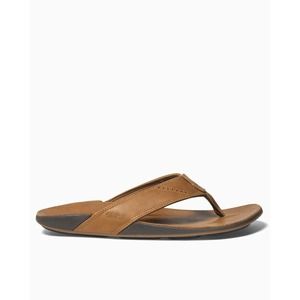 Olukai Nui Sandal Sand 10239-3636 Leather Thong Flip Flops US Men's Size 9